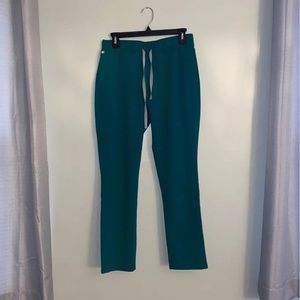 Figs Hunter Green Scrub Pants